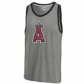 Los Angeles Angels Distressed Team Tank Top - Ash,baseball caps,new era cap wholesale,wholesale hats